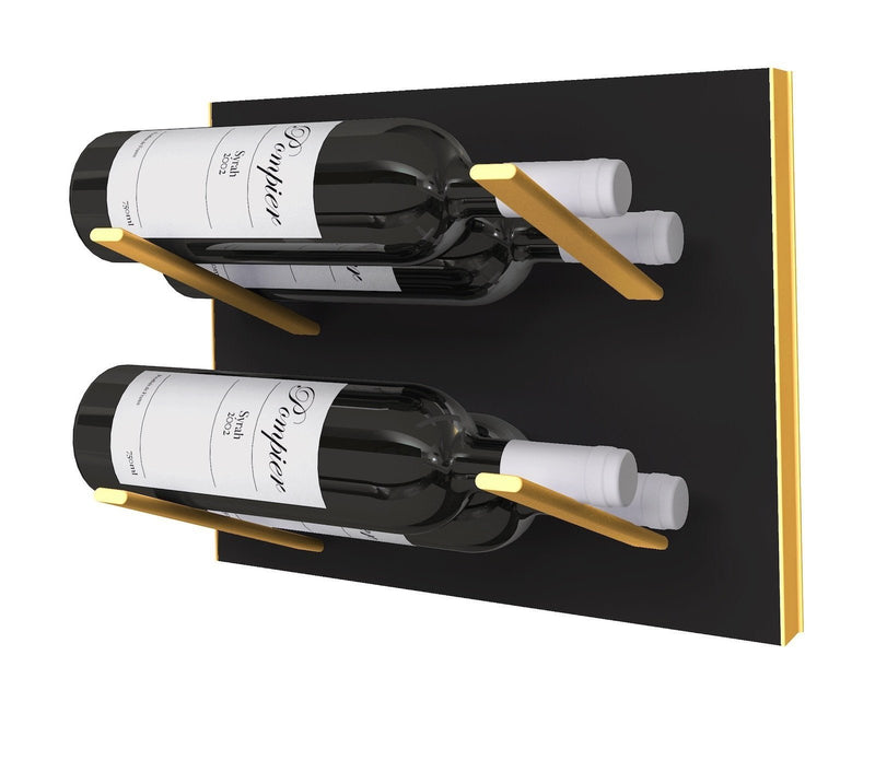 STACT Premier L-type weinregal - Schwarz & Gold