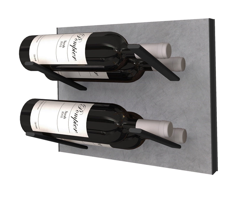 STACT Premier L-type weinregal - Beton & Schwarz