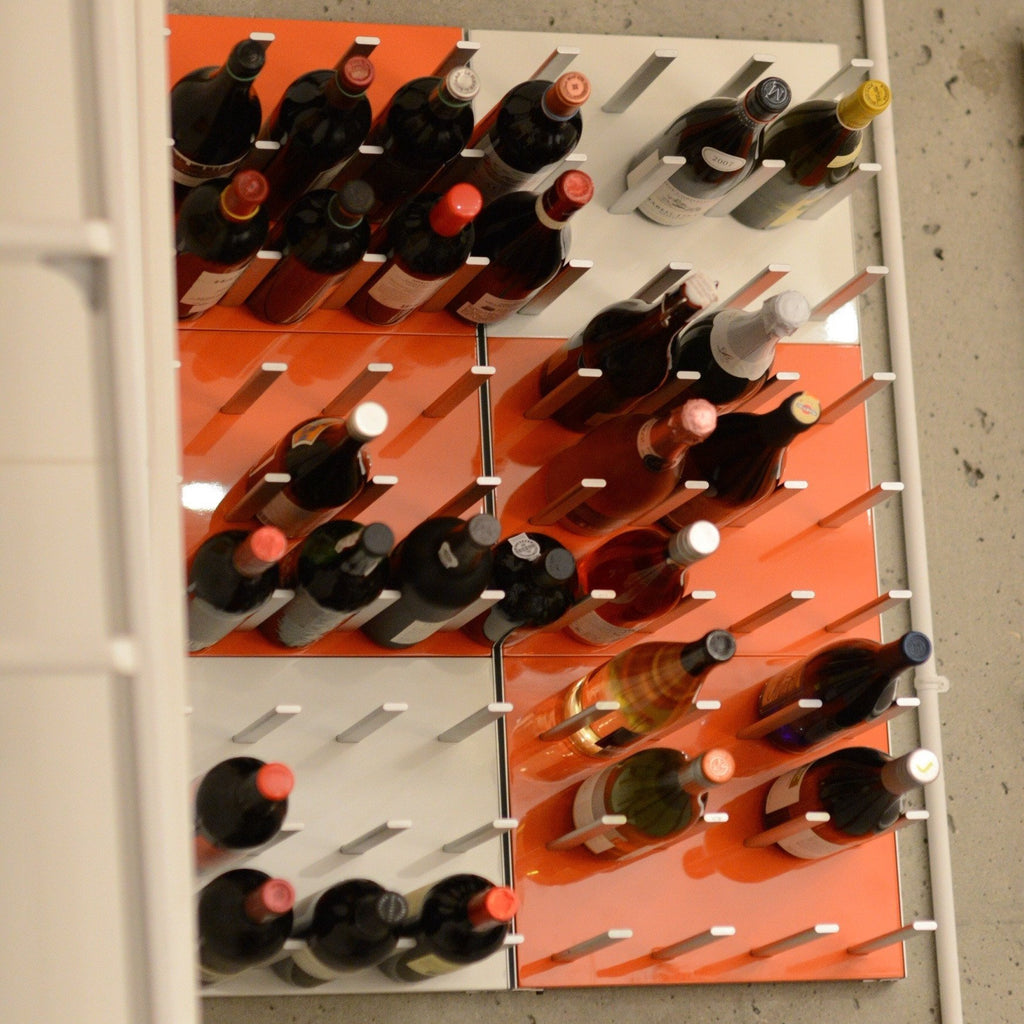 vinreol med paneler